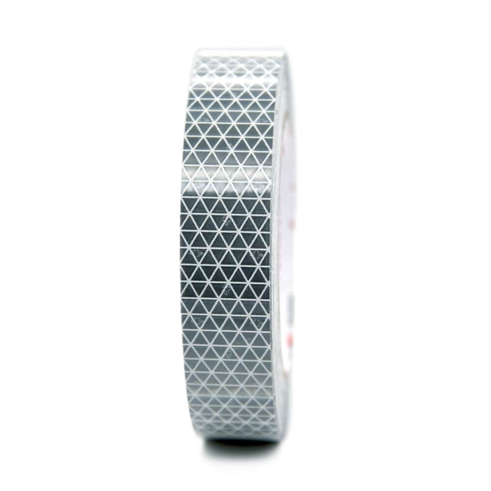 Orafol ORALITE Reflexband VC 612 weiß, 25 mm Rolle, Frontansicht