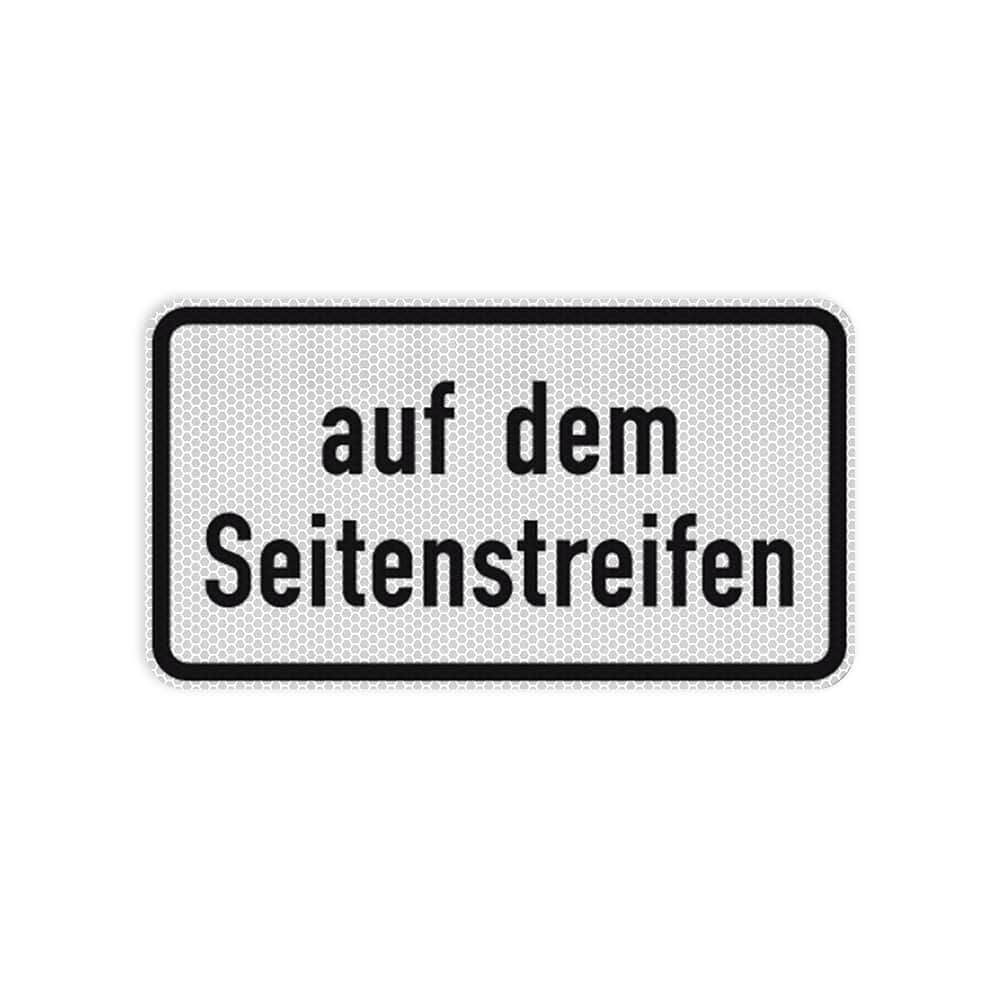 VZ 1053-34 Auf dem Seitenstreifen VZ 1053-34 Auf dem Seitenstreifen