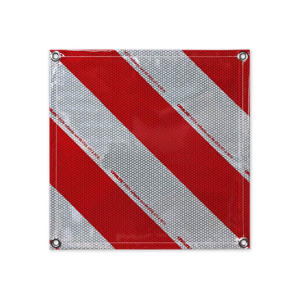 Reflektierendes Warnbanner rechtsweisend, Format 423 × 423 mm