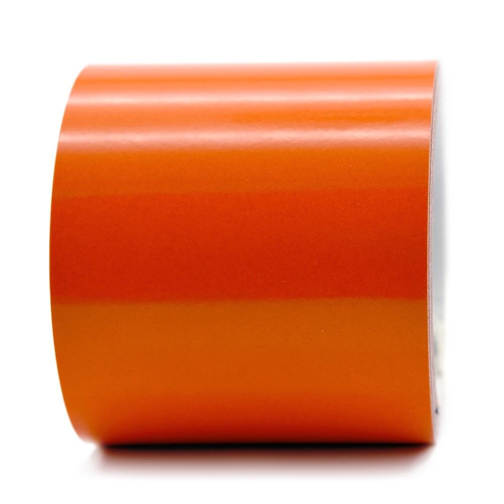 Orafol ORALITE Reflexband 5710 orange, 100 mm Rolle, Frontansicht