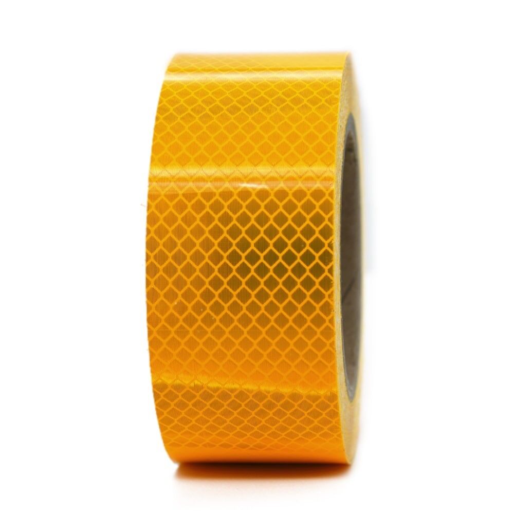 3M Reflexband 4080 Fluor-gelb, 50 mm Rolle, Frontansicht