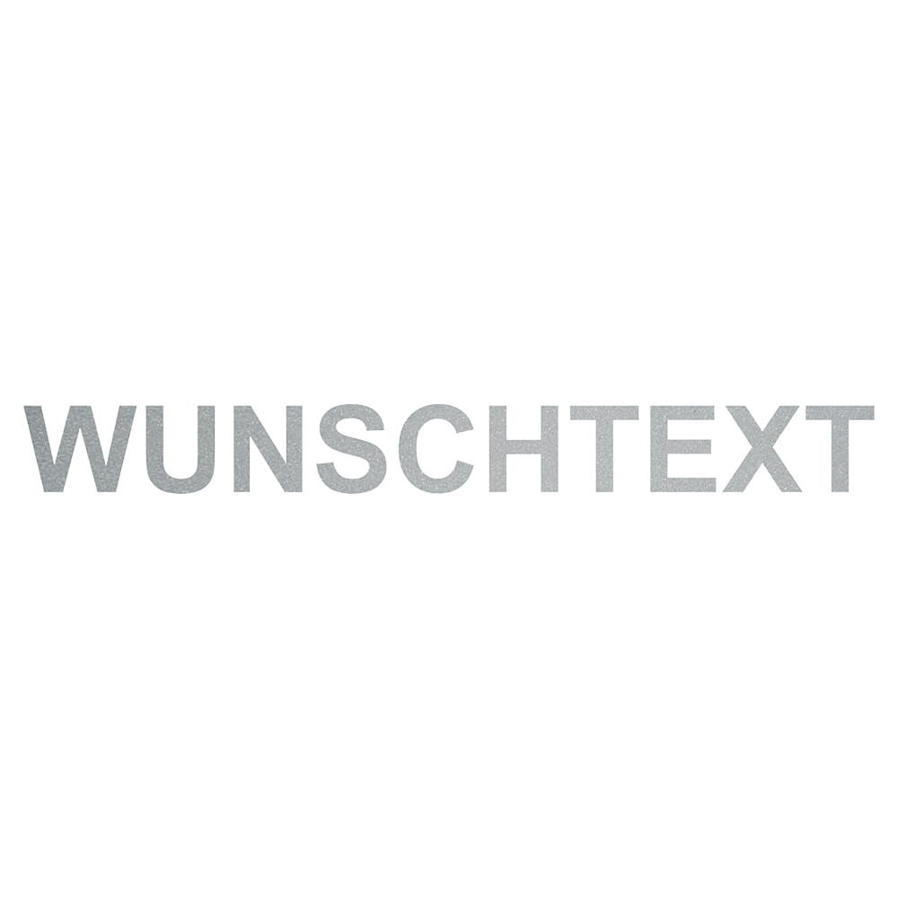 Reflektierende Buchstaben und Zahlen zum Aufbügeln