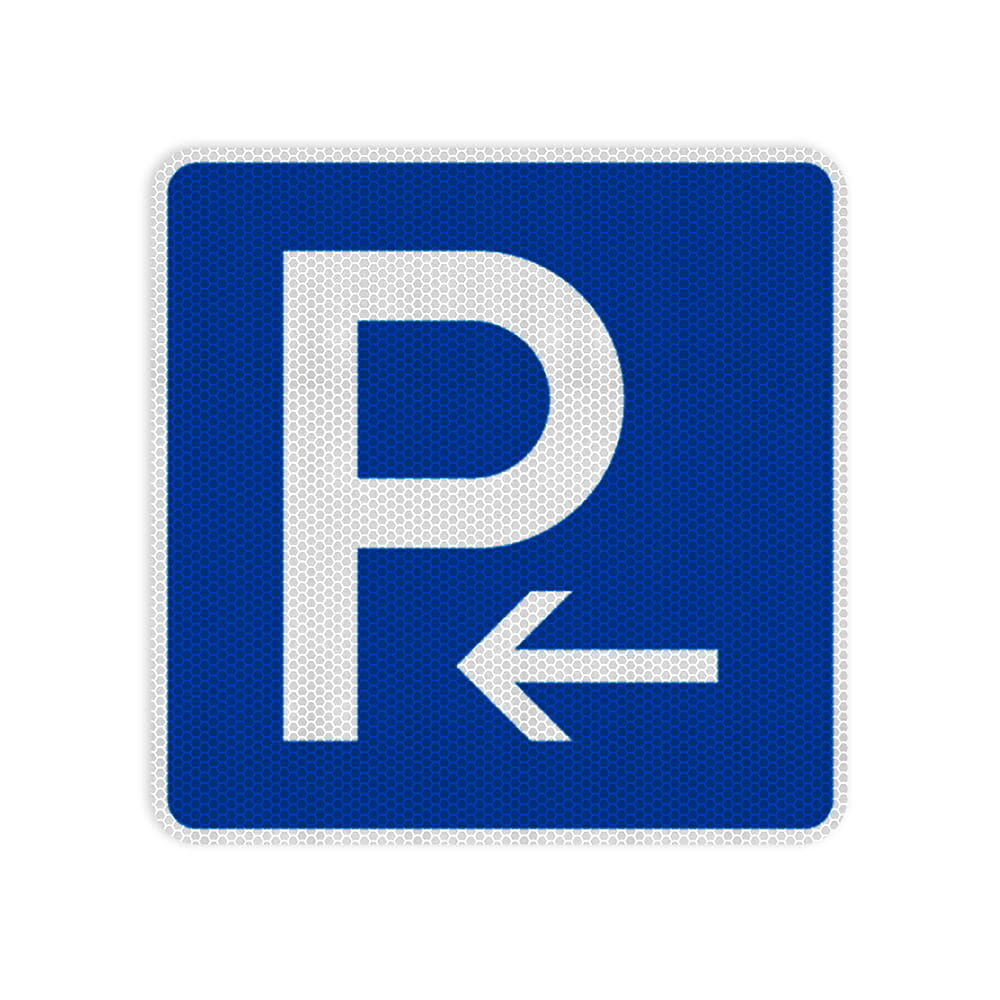 VZ 314-10 Parken, Anfang, Aufstellung rechts oder Ende, Aufstellung links VZ 314-10 Parken, Anfang, Aufstellung rechts oder Ende, Aufstellung links