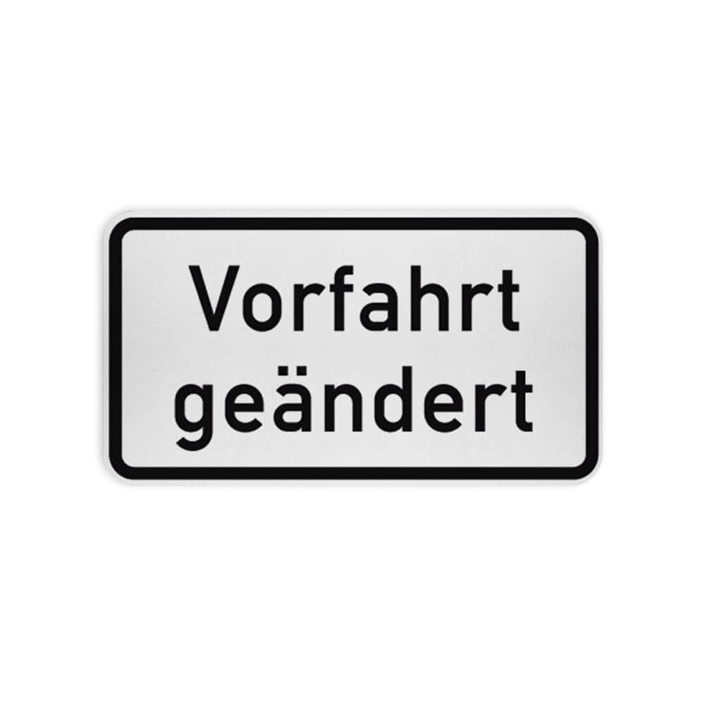 VZ 1008-30 Vorfahrt geändert VZ 1008-30 Vorfahrt geändert