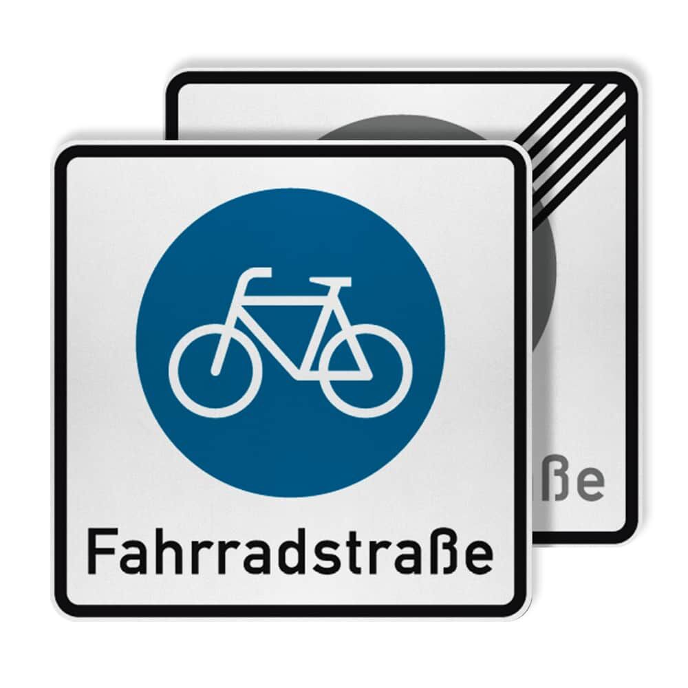 VZ 244.1-40 Fahrradstraße doppelseitig VZ 244.1-40 Fahrradstraße doppelseitig