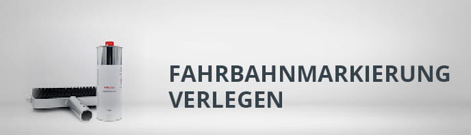 Verlegehilfen wie Grundierung, Handroller oder Geräte zur fachgemäßen Verlegung von 3M Stamark Fahrbahnmarkierung