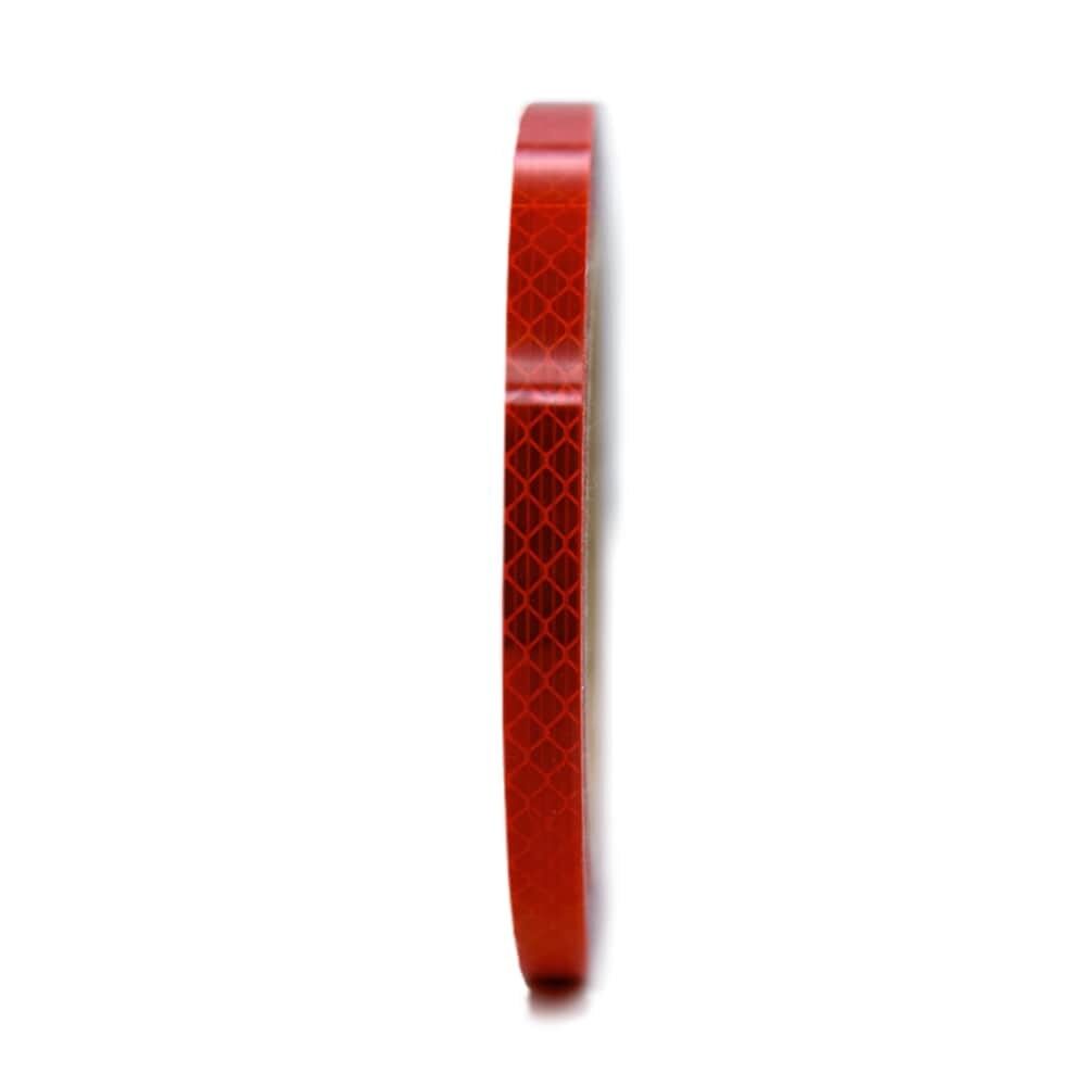 3M Reflexband 3930 rot, 10 mm Rolle, Frontansicht