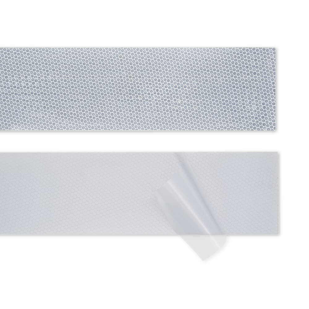 Avery Reflexband T-7500B weiß, 100 mm Streifen der Vorder- und Rückseite
