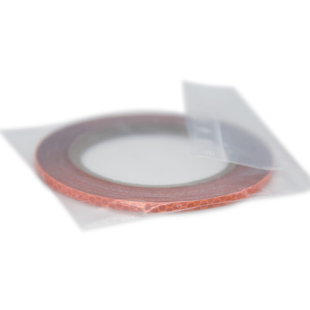 Avery Reflexband V-8000 fluor-orange, 5 mm Rolle in transparenten Verpackungstütchen