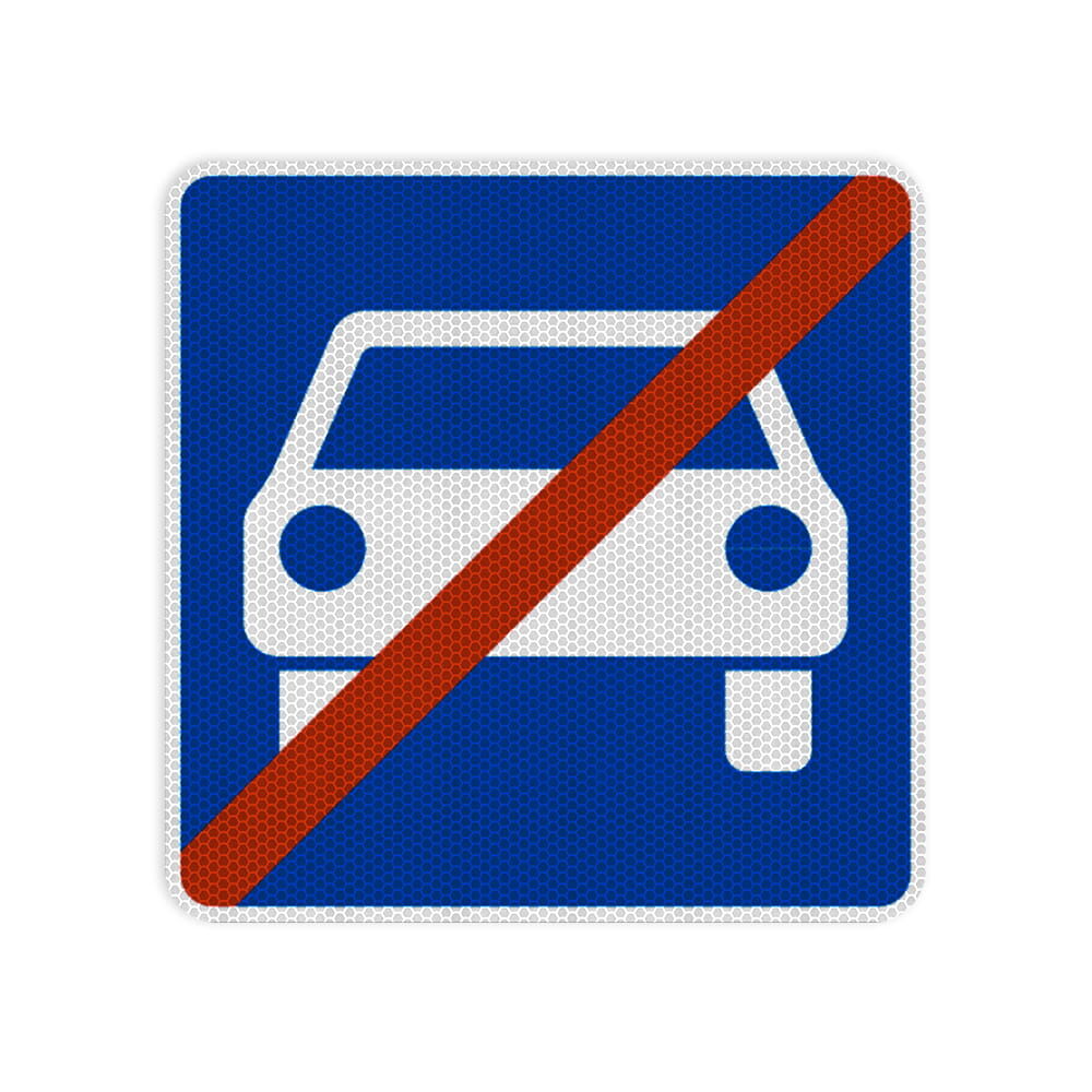 VZ 331.2 Ende der Kraftfahrstraße VZ 331.2 Ende der Kraftfahrstraße