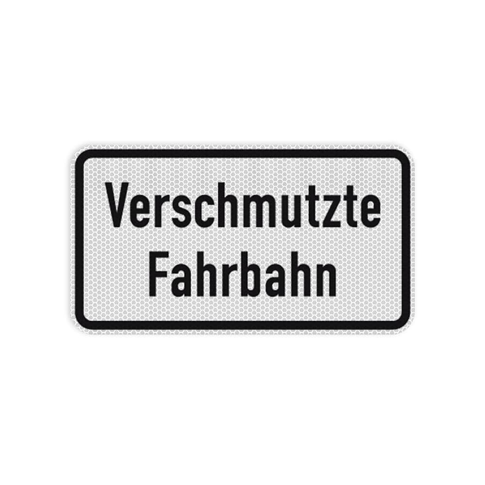 VZ 1007-35 Verschmutzte Fahrbahn