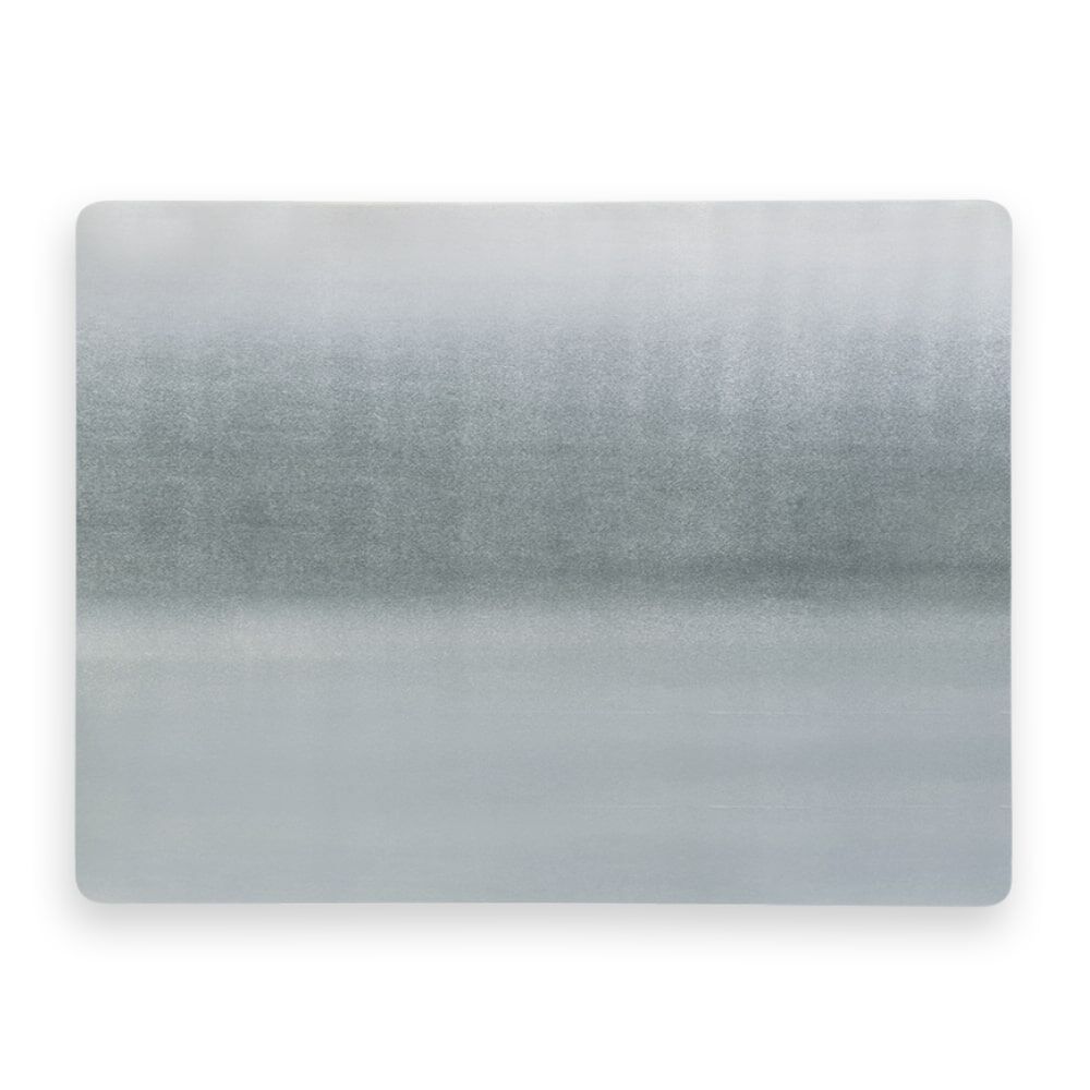Starre Tafel: glatte Vorderseite der Aluminiumtafel 400 × 300 mm.