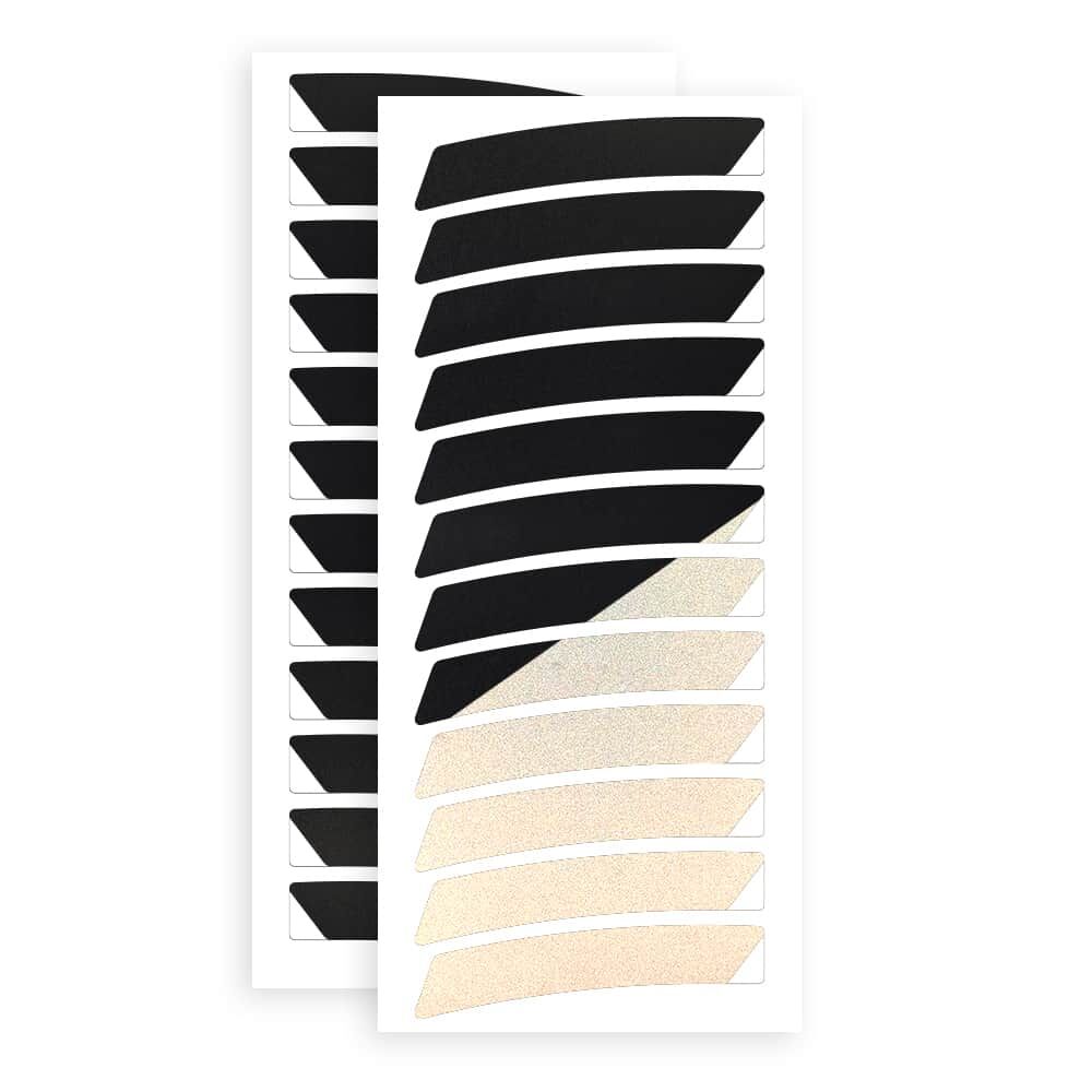 Felgensticker Light 12″-24″ schwarz 20"