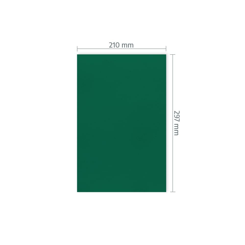 A4-Zuschnitt 3M 580E mit Maßangabe 210 × 297 mm