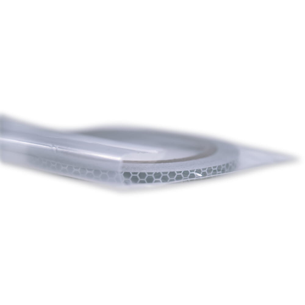 3M Reflexband 823i weiß, 5 mm Rolle in transparenten Verpackungstütchen
