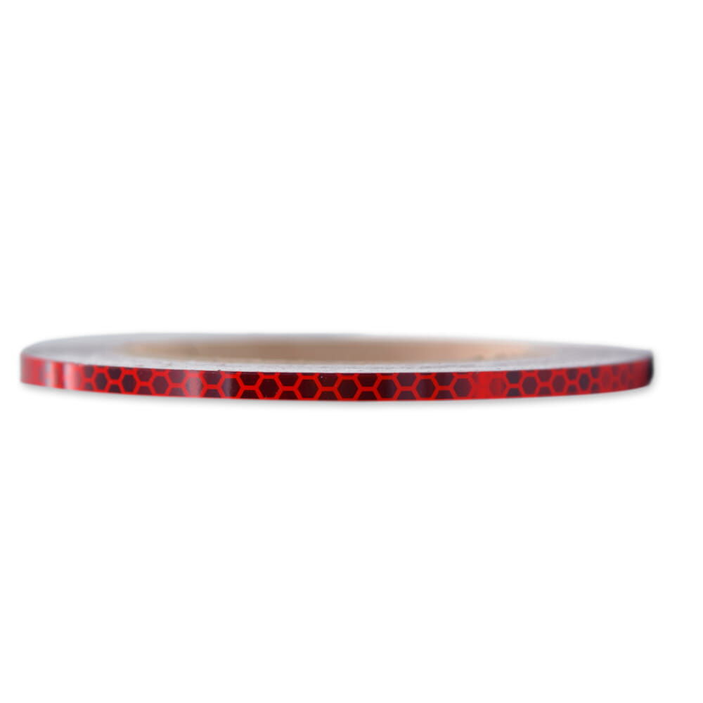 Avery Reflexband V-8000 rot, 5 mm Rolle, Frontansicht