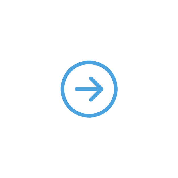 Icon von einem Pfeil in einem Kreis