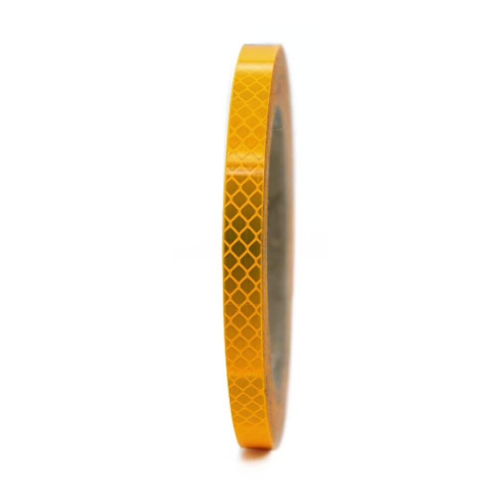 3M Reflexband 4080 Fluor-gelb, 10 mm Rolle, Frontansicht