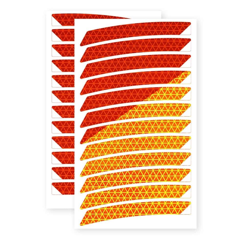 Felgensticker Neon 26“-29“ fluor-orange 26"