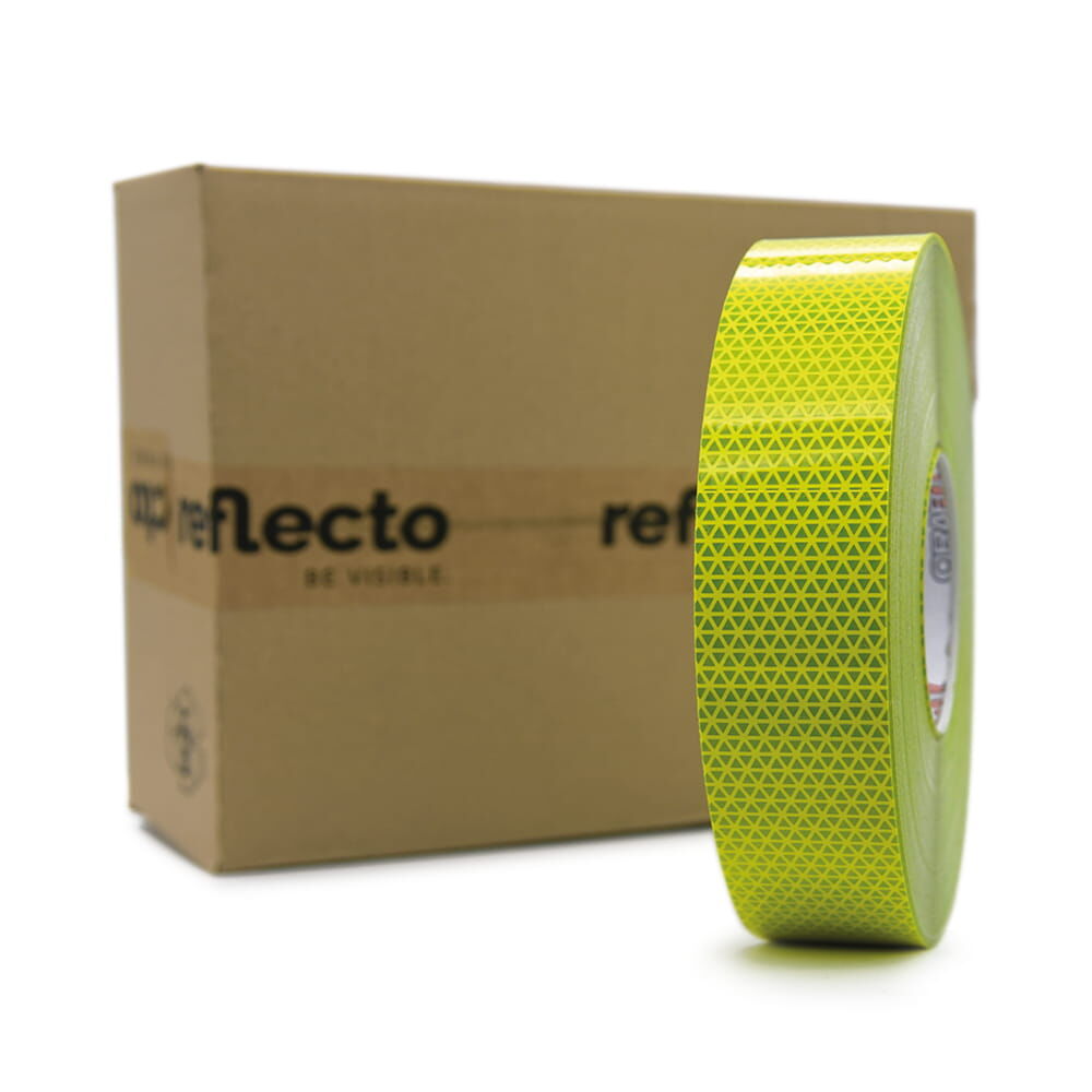 VC 612 Lime Rolle vor Versandkarton