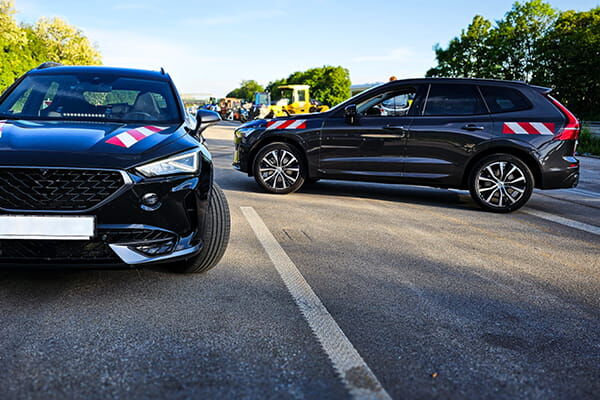 Anwendungsbeispiel Warnmarkierung im Baustellen-Einsatz