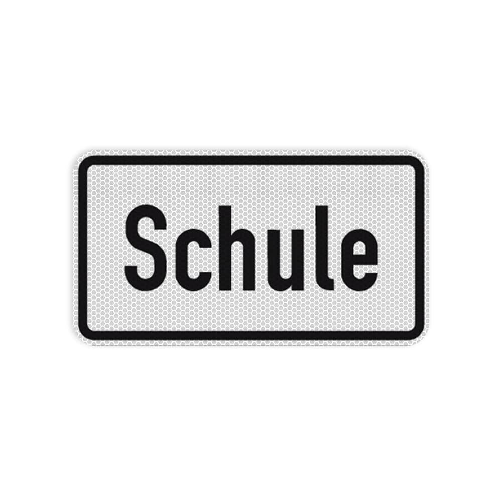 VZ 1012-50 Schule RA 2 231 x 420 mm 3 mm Dibond