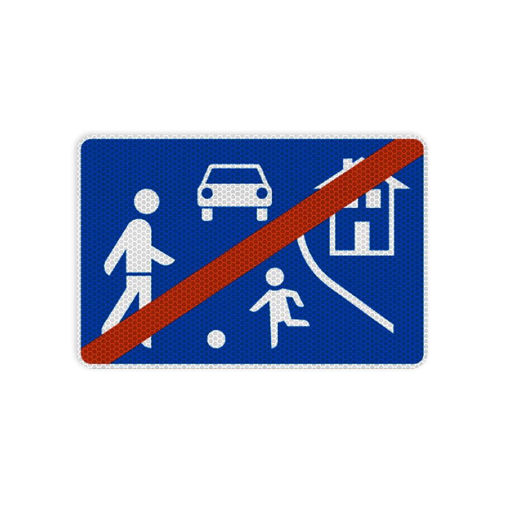 VZ 325.2 Ende eines verkehrsberuhigten Bereichs VZ 325.2 Ende eines verkehrsberuhigten Bereichs