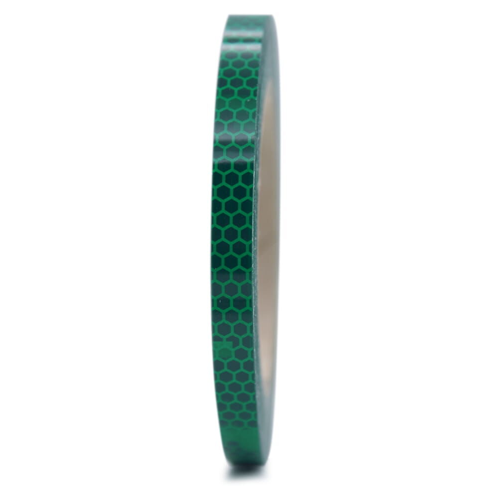 Avery Reflexband V-8000 grün, 10 mm Rolle, Frontansicht