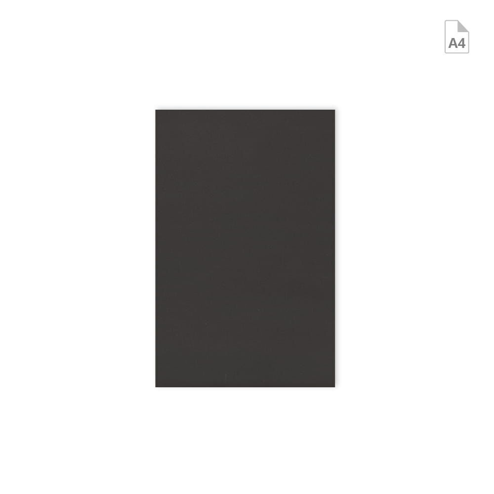 Schwarzer A4-Zuschnitt Reflecto Reflexgewebe 3011, selbstklebend