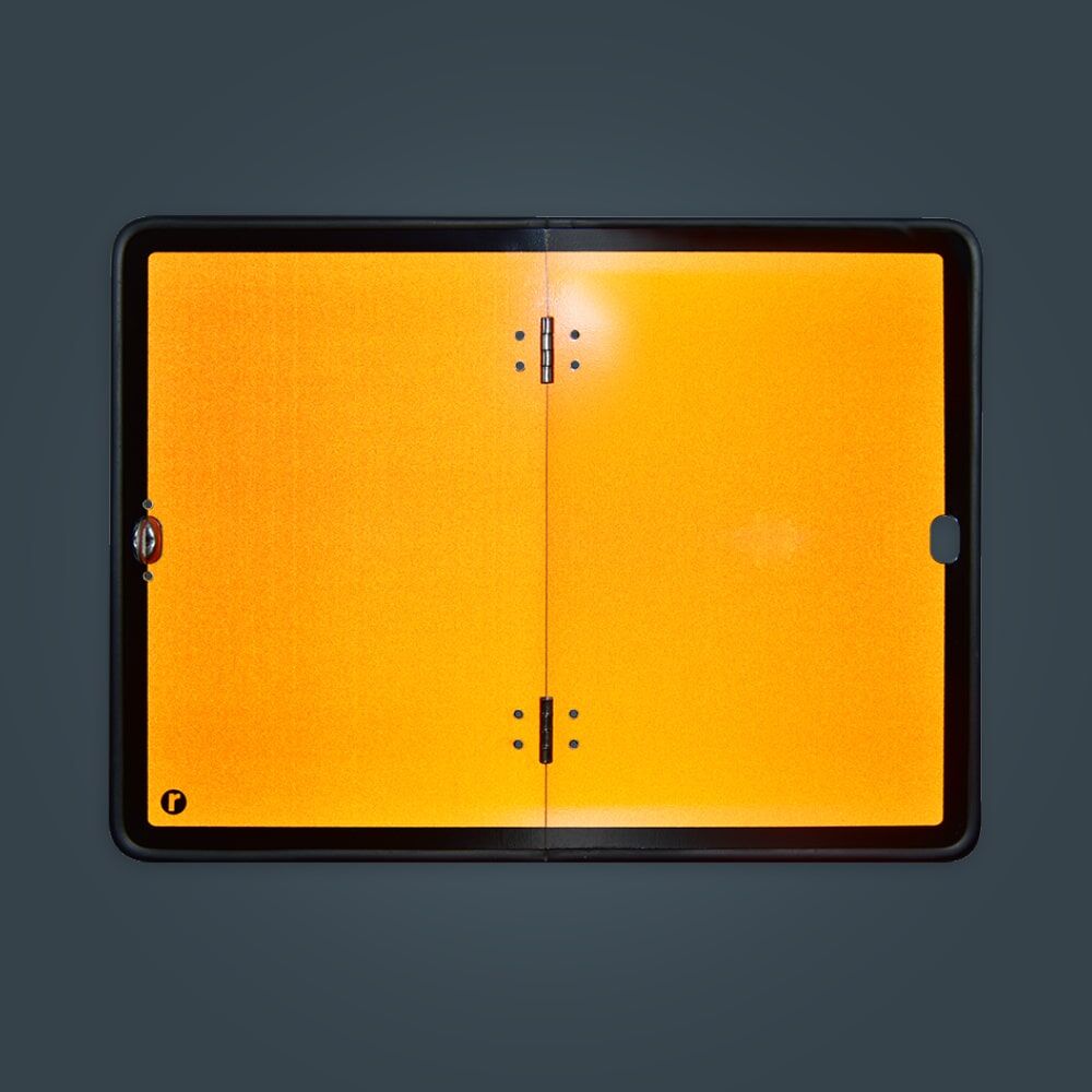 Reflecto ADR-Tafel mit Kantenschutz, retroreflektierend bei Dunkelheit
