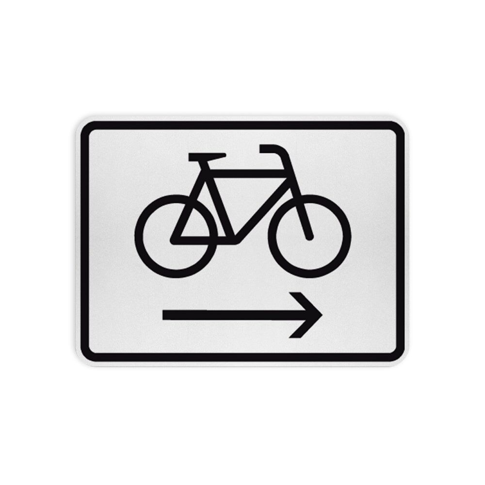 VZ 2202 Radfahrer Radweg rechts benutzen VZ 2202 Radfahrer Radweg rechts benutzen