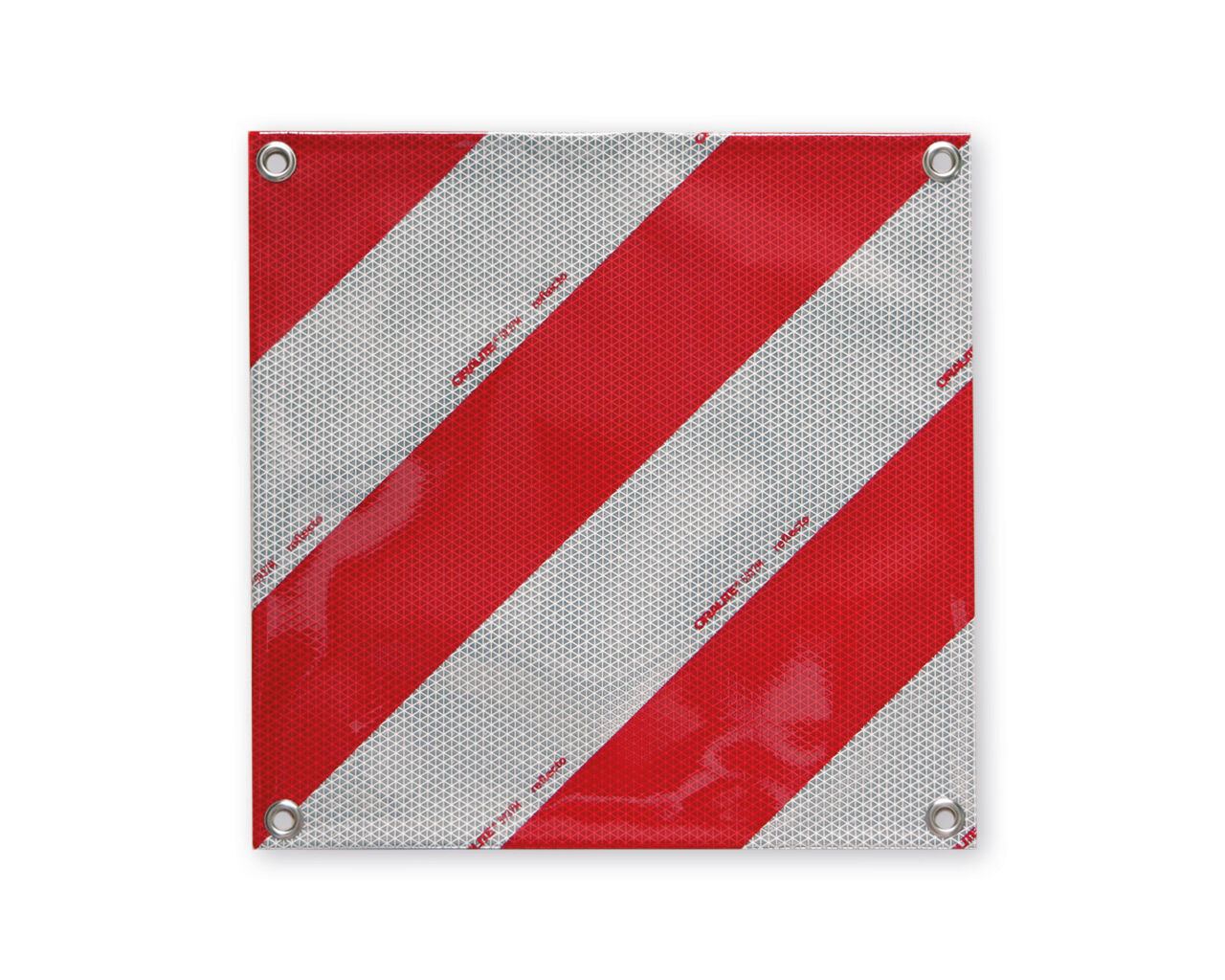 Warnbanner Warntafel-linksweisend
