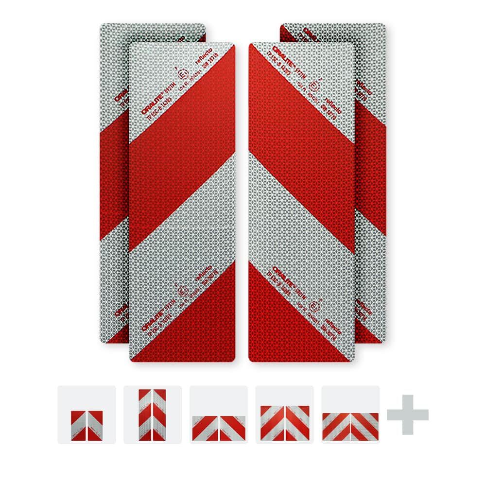 Reflecto Kfz Warnmarkierung 5921M Zuschnitte Set