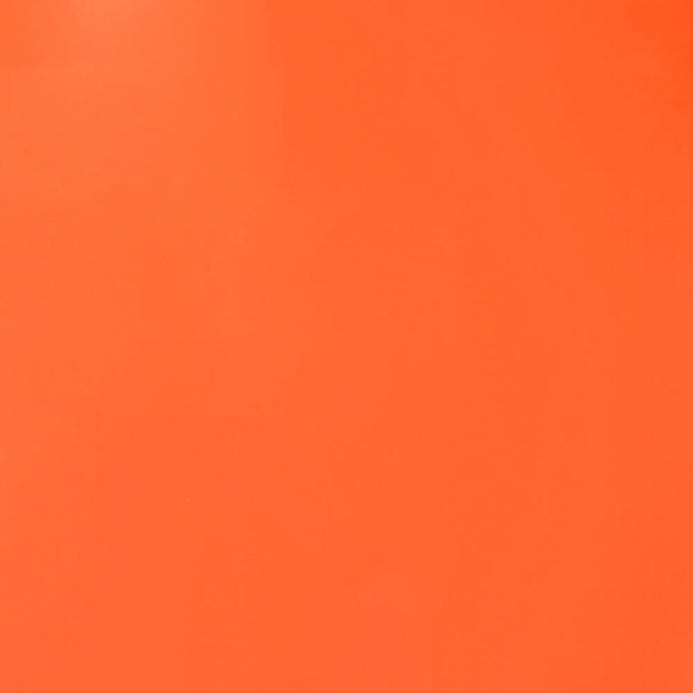Glatte Oberflächen-Detailaufnahme der orangenen ORALITE 5400 Reflexfolie