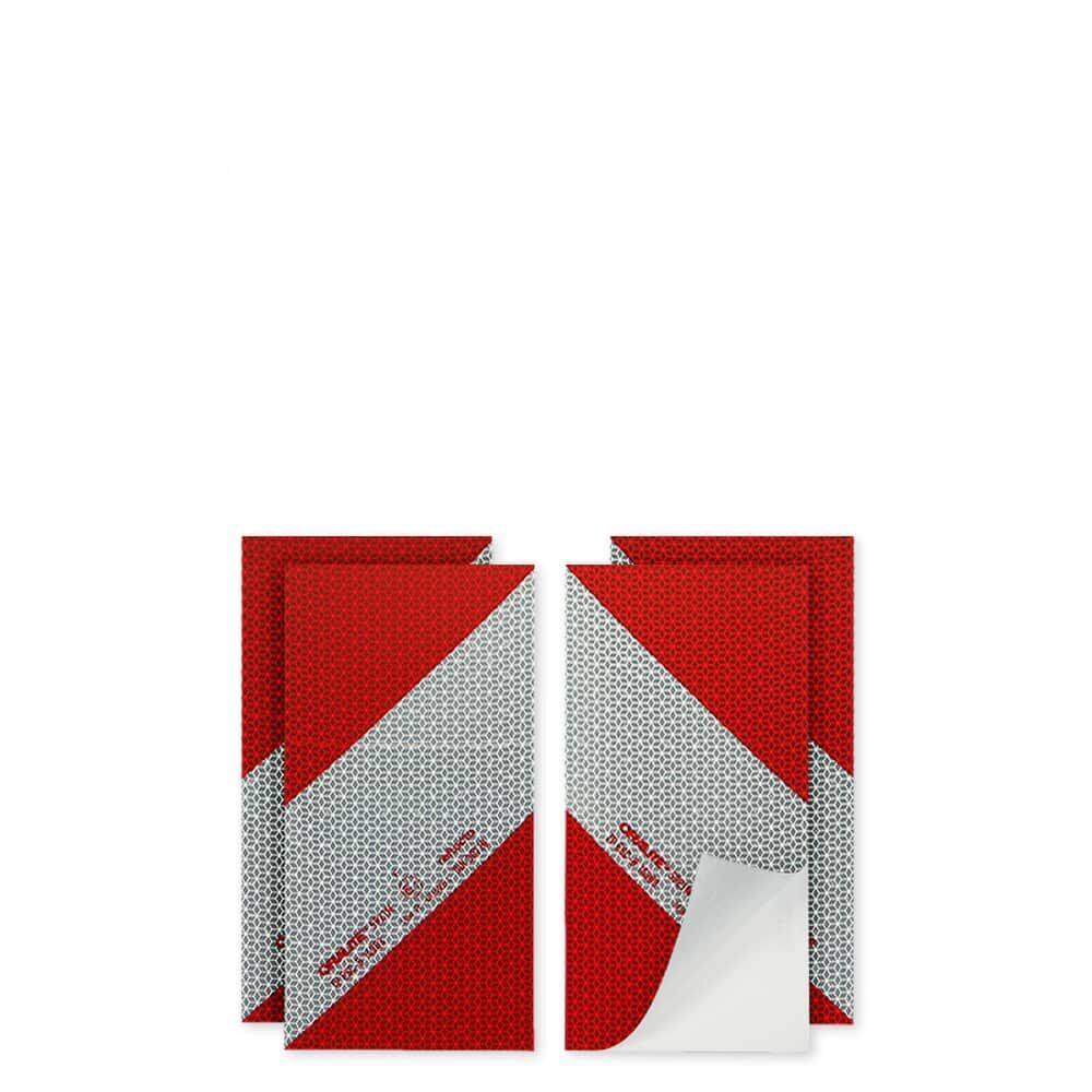 Reflecto Kfz Warnmarkierung Set 5921M 4x 141 x 282 mm