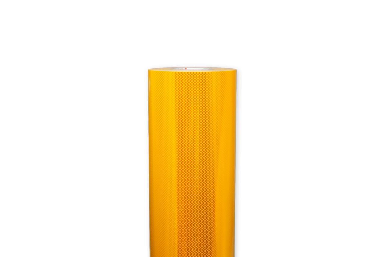 Gelbe Rolle ORALITE 6910 Hochleistungsreflexfolie, 1235 mm Breite