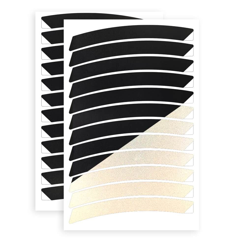 Felgensticker Light 12″-24″ schwarz 18"