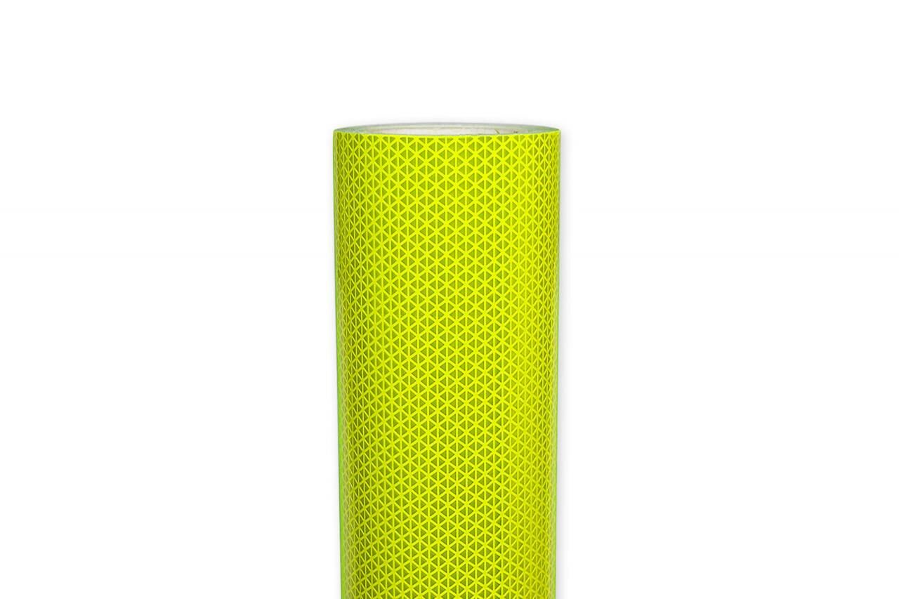 Rolle fluor-lime VC 612 Reflexfolie, 1235 mm breit