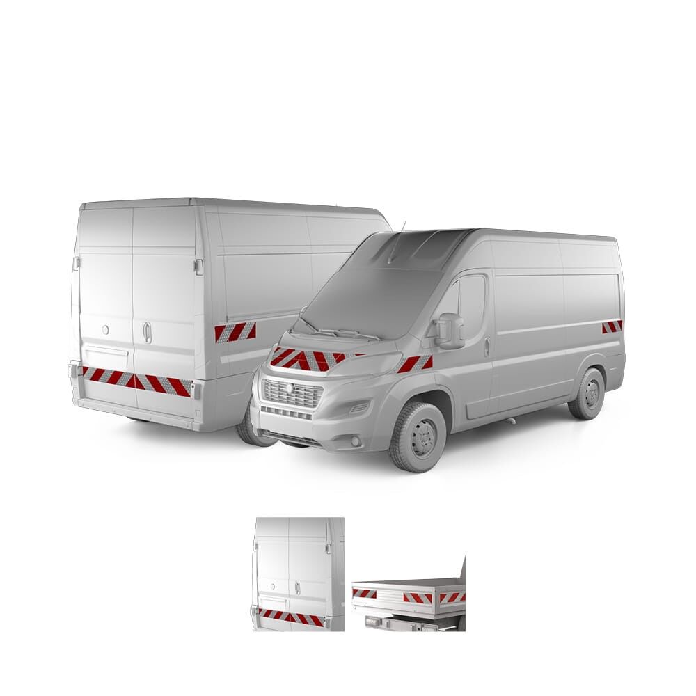 Fiat Ducato 250 ab 2014 mit Variantenvorschau zwischen Hecktür und Pritschenmodell