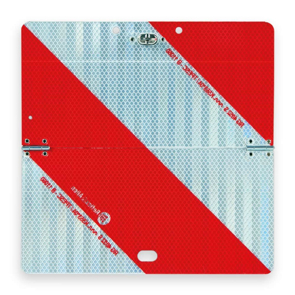 Kleine Parkwarntafel horizontal klappbar Stahlblech