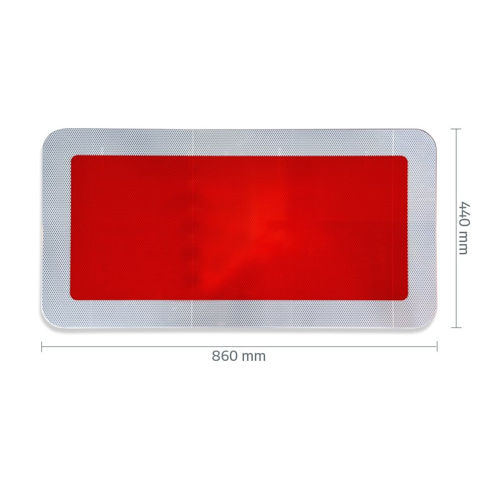 Sh 2 Tafel RA2 860 × 440 mm mit Maßangaben