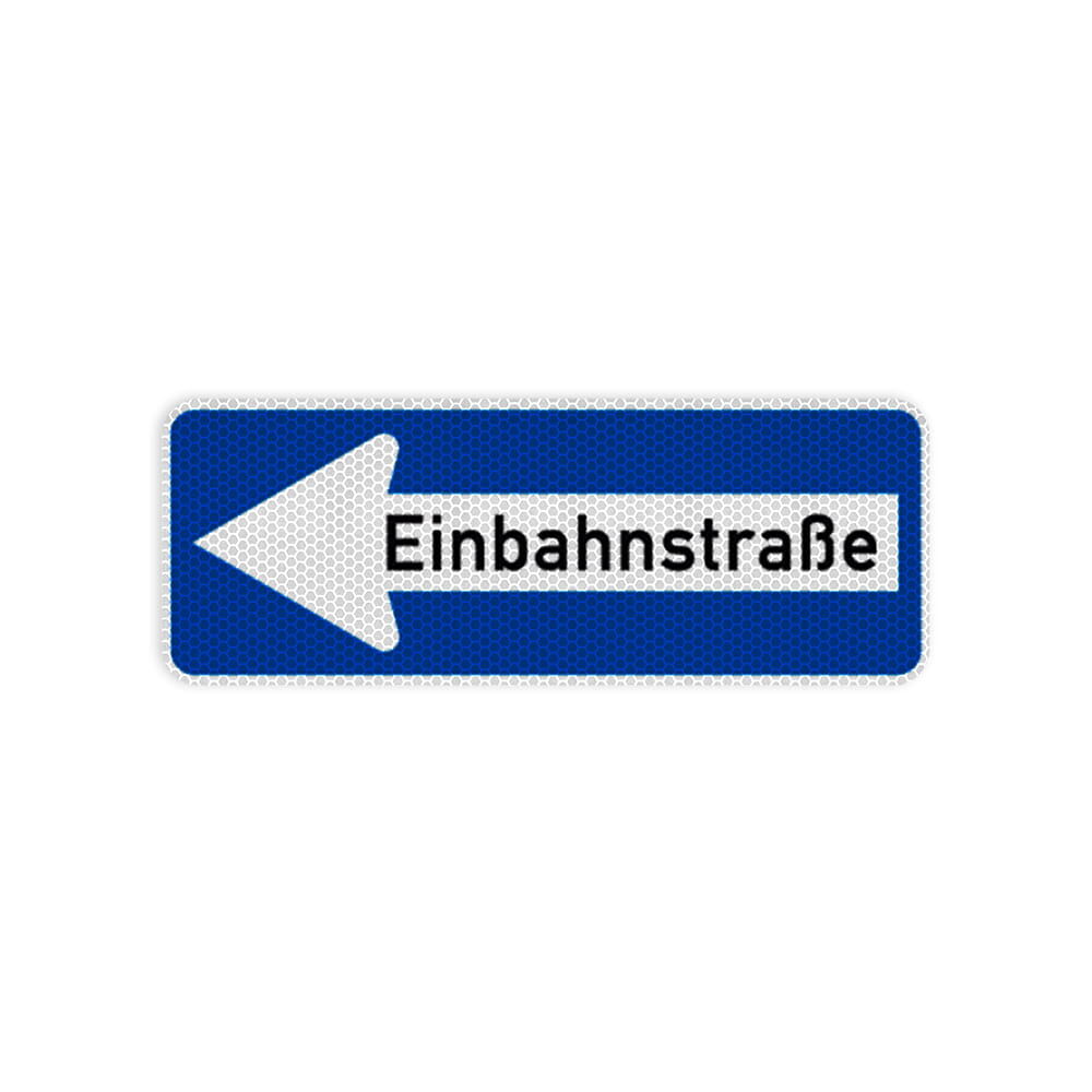 VZ 220-10 Einbahnstraße linksweisend VZ 220-10 Einbahnstraße linksweisend