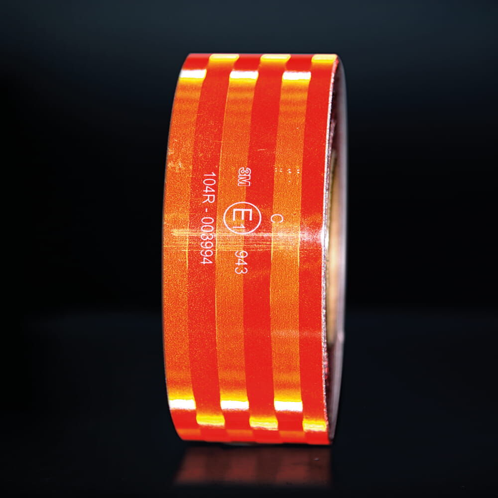 3M 943 Konturmarkierung in rot, 50 m Rolle, stark reflektierend