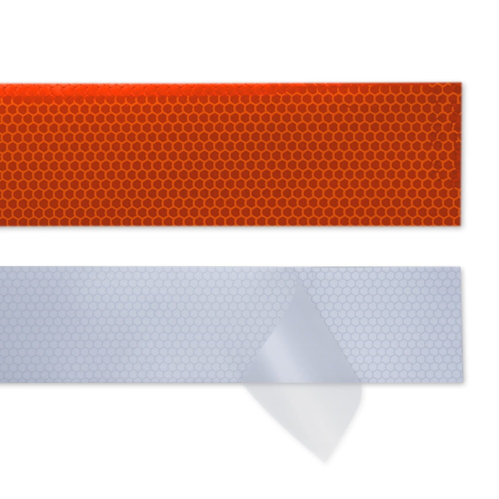 Orafol ORALITE Reflexband 5810, 50 mm Streifen der Vorder- und Rückseite
