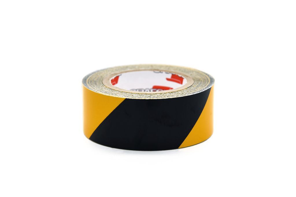 ORALITE 5431 Warnmarkierungsrolle schwarz-gelb 50 mm rechtsweisend