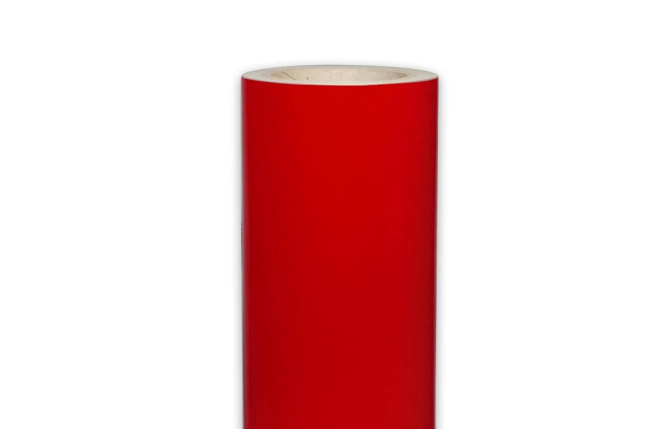 Rolle rubinrote ORALITE 5600E Reflexfolie für Fahrzeugmarkierungen