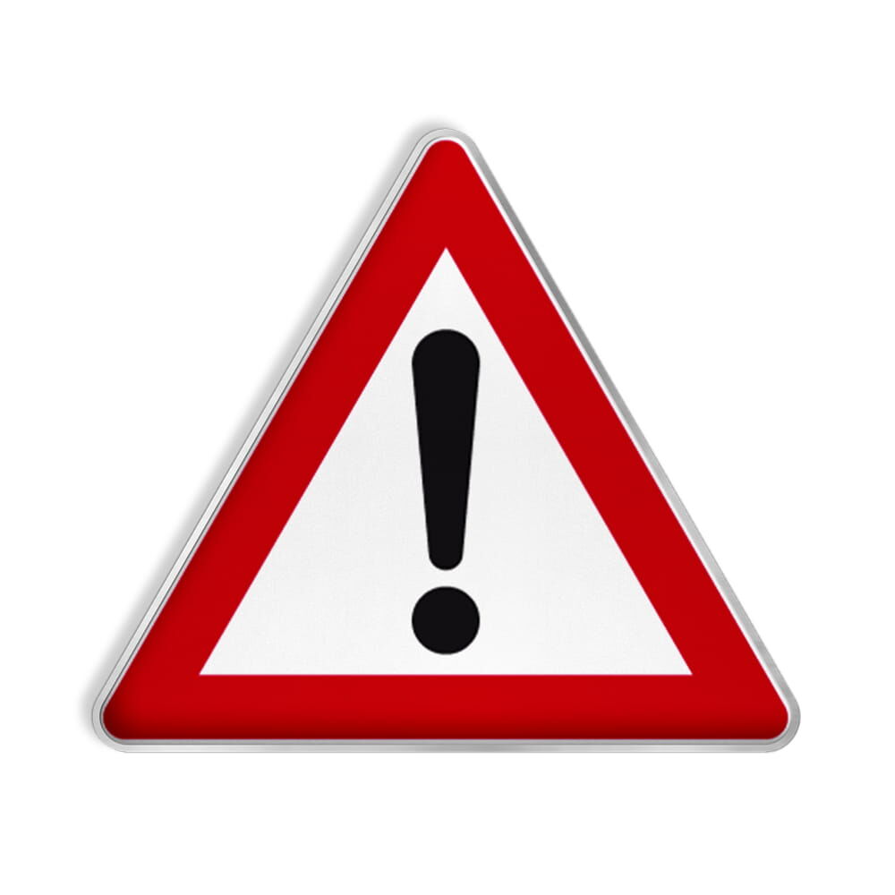 VZ 101 Gefahrstelle VZ 101 Gefahrstelle