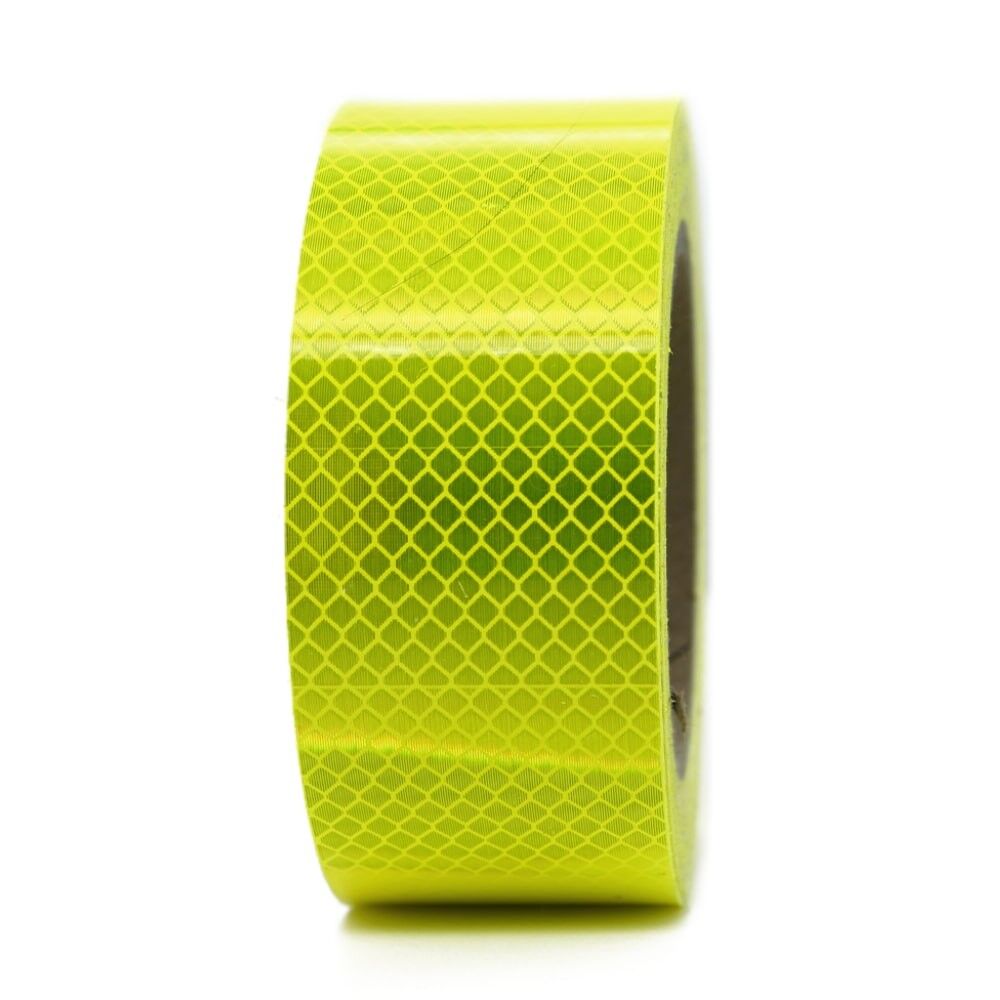 3M Reflexband 4080 Fluor-lime, 50 mm Rolle, Frontansicht