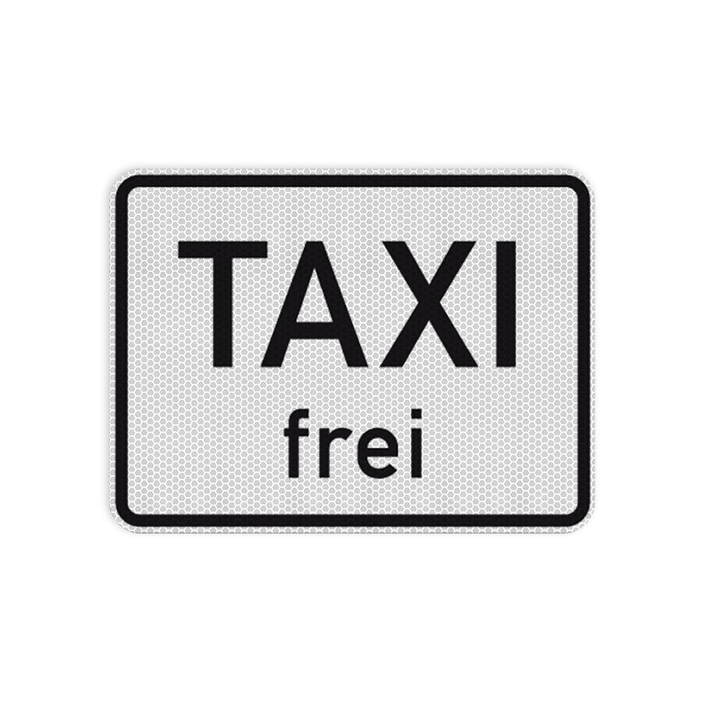 VZ 1026-30 Taxi frei VZ 1026-30 Taxi frei
