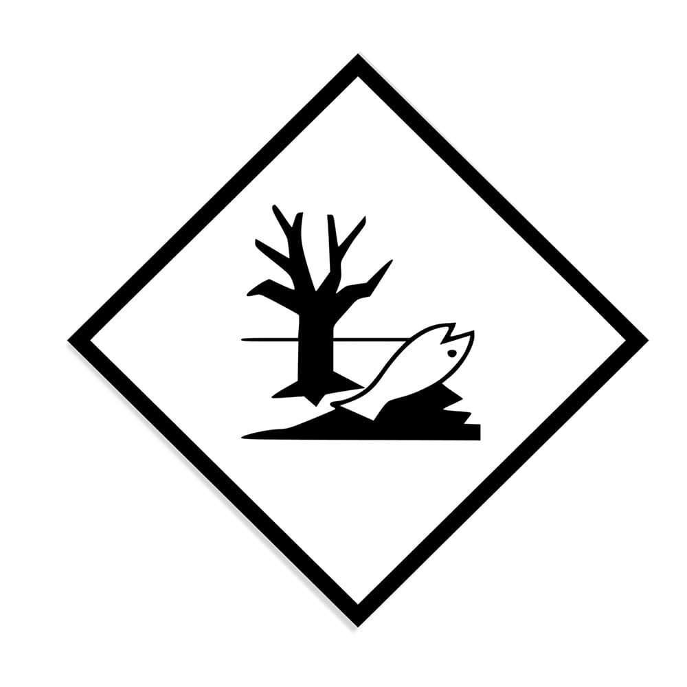 ADR Gefahrzettel Umweltgefährdende Stoffe